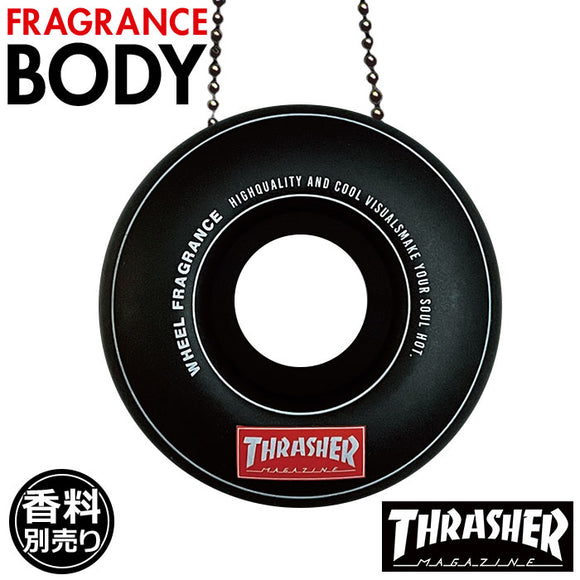 芳香剤 吊り下げ 本体のみ 通販 エアフレッシュナー エアーフレッシュナー ルームフレグランス THRASHER スラッシャー 吊り下げ式 消臭 車内 カーフレグランス 車芳香剤 ウィール型