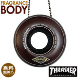 芳香剤 吊り下げ 本体のみ 通販 エアフレッシュナー エアーフレッシュナー ルームフレグランス THRASHER スラッシャー 吊り下げ式 消臭 車内 カーフレグランス 車芳香剤 ウィール型