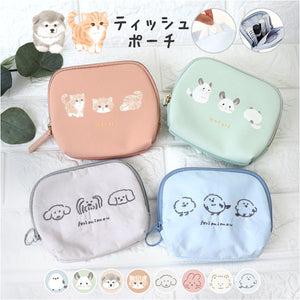 ティッシュポーチ かわいい 通販 ポーチ 小物入れ おしゃれ プレゼント コスメポーチ ポケットティッシュポーチ レディース ギフト 可愛い ポケットティッシュ ティッシュケース 小さめ