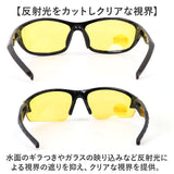 冒険王 サングラス 偏光 夜間対応 通販 偏光グラス 偏光サングラス ナイトホーク 眼鏡 めがね メガネ 特殊偏光機能付き 紫外線カット UVカット ブルーライトカット 夜釣り 夜間運転