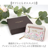 ローラアシュレイ 財布 TLPM-01 通販 二つ折り財布 2つ折り財布 ミニ財布 コンパクト財布 ラウンドファスナー レディース 小銭入れ コインケース 札入れ カードケース カード入れ