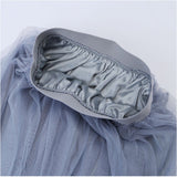 チュール スカート ロング 通販 チュールスカート ロングスカート ボトムス マキシスカート きれいめ おしゃれ かわいい プリーツ ふんわり 柔らかい シンプル 無地 ウエストゴム