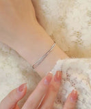 ブレスレット レディース 通販 ダイヤモンドハーツ blt-0200 Diamond Hearts アクセサリー 3連チェーンブレスレット 腕輪 シンプル 細め 女性 誕生日 彼女 おしゃれ かわいい 大人 可愛い