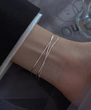 ブレスレット レディース 通販 ダイヤモンドハーツ blt-0200 Diamond Hearts アクセサリー 3連チェーンブレスレット 腕輪 シンプル 細め 女性 誕生日 彼女 おしゃれ かわいい 大人 可愛い