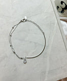 ブレスレット 2連 レディース 通販 ダイヤモンドハーツ blt-0230 Diamond Hearts アクセサリー 2連チェーンブレスレット 五角星モチーフ 腕輪 チェーン 細め 女性 誕生日 おしゃれ