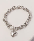 ブレスレット ハート 通販 レディース ハートブレスレット チェーンブレスレット マンテルブレスレット アクセサリー アクセ Diamond Hearts ダイヤモンドハーツ ハートチャーム かわいい