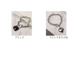 ブレスレット ハート 通販 レディース ハートブレスレット チェーンブレスレット マンテルブレスレット アクセサリー アクセ Diamond Hearts ダイヤモンドハーツ ハートチャーム かわいい