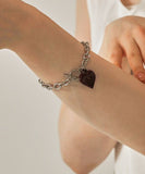 ブレスレット ハート 通販 レディース ハートブレスレット チェーンブレスレット マンテルブレスレット アクセサリー アクセ Diamond Hearts ダイヤモンドハーツ ハートチャーム かわいい