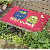 玄関マット コイヤーマット 通販 泥落とし エントラスマット ウエルカムマット ドアマット 屋外用 自然素材 ココヤシ 玄関先 ベランダ おしゃれ かわいい 水はけ 良い 雨の日 安心