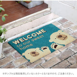 玄関マット コイヤーマット 通販 泥落とし エントラスマット ウエルカムマット ドアマット 屋外用 自然素材 ココヤシ 玄関先 ベランダ おしゃれ かわいい 水はけ 良い 雨の日 安心