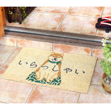 玄関マット コイヤーマット 通販 泥落とし エントラスマット ウエルカムマット ドアマット 屋外用 自然素材 ココヤシ 玄関先 ベランダ おしゃれ かわいい 水はけ 良い 雨の日 安心