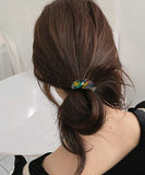 Diamond Hearts ヘアゴム カーブ 通販 髪どめ 髪留め 髪ゴム 髪飾り ヘアーアクセサリー ヘアアクセサリー レディース 大人 スタイリッシュ ヘアアレンジ レディースアクセサリー