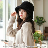 バケットハット レディース 通販 Diamond Hearts ダイヤモンドハーツ ボアバケットハット 帽子 ハット かわいい おしゃれ 女性 ボアハット あったか 暖かい 防寒 ボア 秋 冬 シンプル