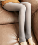 フェイクタイツ トレンカ 通販 ストッキング風 タイツ 透け感タイツ 透けて見える 薄手 透け感 グレー 伸縮性 無地 レディース おしゃれ きれいめ 上品 大人 かわいい シンプル 女性