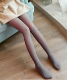 フェイクタイツ トレンカ 通販 ストッキング風 タイツ 透け感タイツ 透けて見える 薄手 透け感 ブラウン 伸縮性 無地 レディース おしゃれ きれいめ 上品 大人 かわいい シンプル 女性