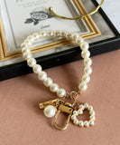 バッグチャーム 大人 おしゃれ 通販 キーチャーム スマホハンドストラップ バックチャーム キーホルダー ストラップ スマホ 手首 可愛い パール かわいい オシャレ ハート キラキラ 女性