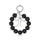 バッグチャーム 大人 おしゃれ 通販 キーチャーム スマホハンドストラップ バックチャーム キーホルダー ストラップ スマホ 手首 かわいい パール 可愛い オシャレ リボン キラキラ 女性