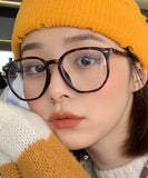 伊達メガネ おしゃれ レディース 通販 伊達眼鏡 小顔 ファッショングラス クリアメガネ 大きい サイズ 眼鏡 めがね メガネ 大きいフレーム 大きめ 鼈甲柄 フレーム クリアレンズ ブラウン