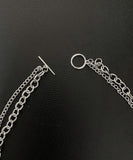 ネックレス 2連 通販 ダイヤモンドハーツ nec-0250 Diamond Hearts アクセサリー チェーン 二連 シンプル レディース メンズ 女性 おしゃれ かわいい ブランド ギフト プレゼント