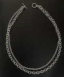 ネックレス 2連 通販 ダイヤモンドハーツ nec-0250 Diamond Hearts アクセサリー チェーン 二連 シンプル レディース メンズ 女性 おしゃれ かわいい ブランド ギフト プレゼント