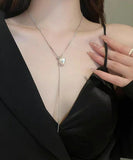 ネックレス レディース シンプル 通販 ペンダント パールネックレス ループネックレス Y字 ジュエリー アクセサリー かわいい おしゃれ 大人 可愛い オシャレ 大人っぽい カジュアル