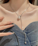 ネックレス レディース シンプル 通販 ペンダント パールネックレス ループネックレス Y字 ジュエリー アクセサリー かわいい おしゃれ 大人 可愛い オシャレ 大人っぽい カジュアル