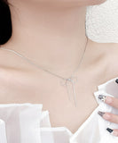 ネックレス レディース シンプル 通販 ダイヤモンドハーツ nec-0350 Diamond Hearts アクセサリー リボン 女性 細い 首輪 おしゃれ かわいい 大人 上品 ギフト プレゼント ブランド 彼女