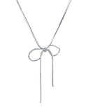 ネックレス レディース シンプル 通販 ダイヤモンドハーツ nec-0350 Diamond Hearts アクセサリー リボン 女性 細い 首輪 おしゃれ かわいい 大人 上品 ギフト プレゼント ブランド 彼女