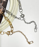 ネックレス チェーン 太め 通販 ダイヤモンドハーツ nec-0370 Diamond Hearts アクセサリー レディース チェーンネックレス スクエアチェーン ネックレスチェーン 女性 メンズ プレゼント