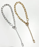 ネックレス チェーン 太め 通販 ダイヤモンドハーツ nec-0370 Diamond Hearts アクセサリー レディース チェーンネックレス スクエアチェーン ネックレスチェーン 女性 メンズ プレゼント