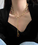 ネックレス チェーン 太め 通販 ダイヤモンドハーツ nec-0370 Diamond Hearts アクセサリー レディース チェーンネックレス スクエアチェーン ネックレスチェーン 女性 メンズ プレゼント