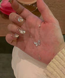 ネックレス レディース シンプル 通販 ペンダント ジュエリー レディースアクセサリー シルバー 大人 かわいい おしゃれ 可愛い オシャレ 大人っぽい カジュアル バタフライネックレス