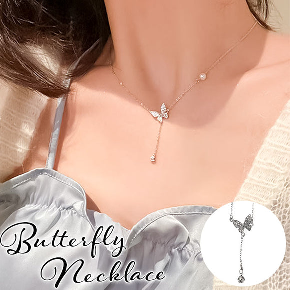 ネックレス レディース シンプル 通販 ペンダント ジュエリー レディースアクセサリー シルバー 大人 かわいい おしゃれ 可愛い オシャレ 大人っぽい カジュアル バタフライネックレス