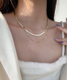 ネックレス レディース シンプル 通販 ペンダント ジュエリー レディースアクセサリー 2連ネックレス 大人 おしゃれ かわいい 可愛い オシャレ 大人っぽい フォーマル
