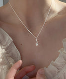 ネックレス レディース シンプル 通販 ペンダント ジュエリー レディースアクセサリー しずく ドロップ 大人 可愛い かわいい おしゃれ オシャレ 大人っぽい カジュアル しずくネックレス
