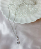 ネックレス レディース シンプル 通販 ペンダント ジュエリー レディースアクセサリー しずく ドロップ 大人 可愛い かわいい おしゃれ オシャレ 大人っぽい カジュアル しずくネックレス