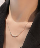 ネックレス レディース シルバー シンプル 通販 ペンダント 首飾り ジュエリー アクセサリー 星 大人 かわいい おしゃれ 可愛い オシャレ 女性 大人っぽい スターラインネックレス