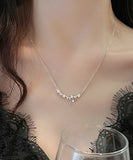 ネックレス レディース シルバー シンプル 通販 ペンダント 首飾り ジュエリー アクセサリー 星 大人 かわいい おしゃれ 可愛い オシャレ 女性 大人っぽい スターラインネックレス