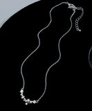 ネックレス レディース シルバー シンプル 通販 ペンダント 首飾り ジュエリー アクセサリー 星 大人 かわいい おしゃれ 可愛い オシャレ 女性 大人っぽい スターラインネックレス