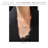 ネックレス レディース シルバー シンプル 通販 ペンダント 首飾り ジュエリー アクセサリー 星 大人 かわいい おしゃれ 可愛い オシャレ 女性 大人っぽい スターラインネックレス