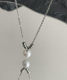 パール ネックレス 一粒 通販 ペンダント 首飾り ジュエリー アクセサリー レディース フォーマル かわいい おしゃれ 可愛い オシャレ 大人っぽい 上品 シルバー パールネックレス