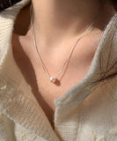 パール ネックレス 一粒 通販 ペンダント 首飾り ジュエリー アクセサリー レディース フォーマル かわいい おしゃれ 可愛い オシャレ 大人っぽい 上品 シルバー 一粒パールネックレス