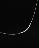 ネックレス レディース シルバー 通販 ペンダント 首飾り アクセサリー ジュエリー メタルパーツ シンプル 上品 大人 かわいい おしゃれ 可愛い オシャレ 女性 SMILEネックレス nec-062