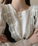 ネックレス レディース シンプル 通販 ペンダント 首飾り アクセサリー ジュエリー パール 真珠 大人 かわいい おしゃれ 可愛い オシャレ 女性 パールループタイネックレス nec-065