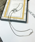 ネックレス スネークチェーン 通販 ダイヤモンドハーツ nec-1350 Diamond Hearts アクセサリー スネークネックレス レディース メンズ 誕生日 彼女 女性 おしゃれ かわいい ギフト