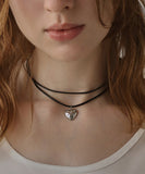 ネックレス ハート 通販 ハートネックレス ペンダント レディース アクセサリー ビジューハート ラインストーン アクセ diamond hearts ダイヤモンドハーツ 大人 女性 かわいい 可愛い