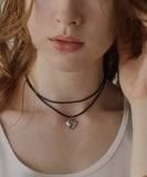 ネックレス ハート 通販 ハートネックレス ペンダント レディース アクセサリー ビジューハート ラインストーン アクセ diamond hearts ダイヤモンドハーツ 大人 女性 かわいい 可愛い