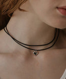 ミニハートチャームネックレス ダイヤモンドハーツ 通販 アクセサリー ジュエリー レディース Diamond Hearts ハートチャーム ペンダント チャーム おしゃれ きれいめ かわいい