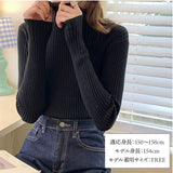 ニット トップス 冬 通販 リブニット ハイネック セーター 長袖 ハイネックニット ハイネックセーター インナーニット レディース きれいめ 秋冬 秋 大人 かわいい おしゃれ 可愛い 女性