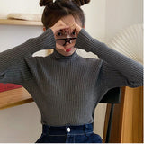 ニット トップス 冬 通販 リブニット ハイネック セーター 長袖 ハイネックニット ハイネックセーター インナーニット レディース きれいめ 秋冬 秋 大人 かわいい おしゃれ 可愛い 女性